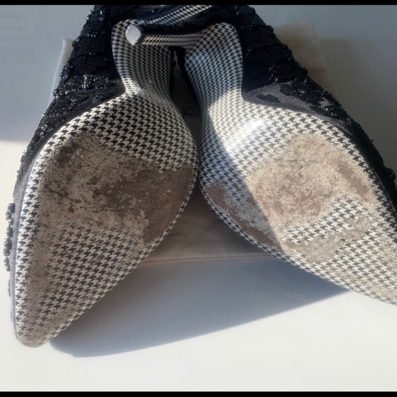 Salvatore Ferragamo beaded satin heels - Picture 6 of 10